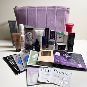 25 Item Beauty Bundle ~ Lancôme, Laura Mercier, Living Proof, Briogeo, Benefit